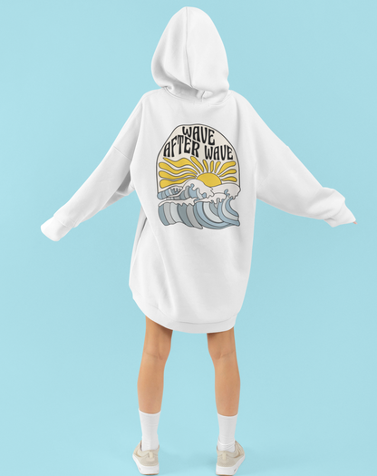 "Wave after Wave" Oversize-Hoodie
