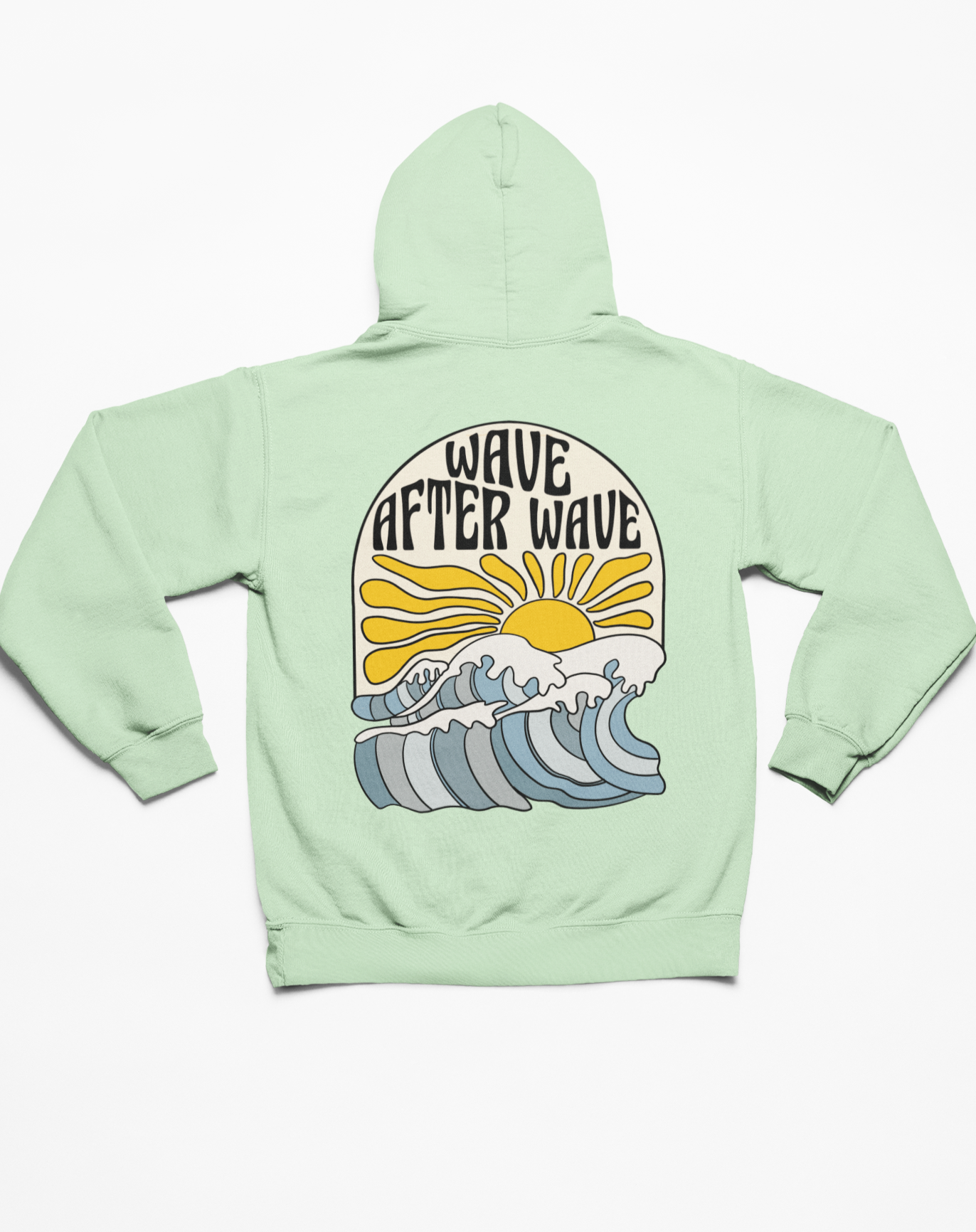 "Wave after Wave" Oversize-Hoodie